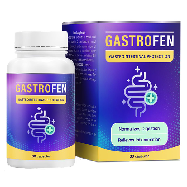 Gastrofen — შემადგენლობა, ფასი, მიმოხილვა და შეკვეთა